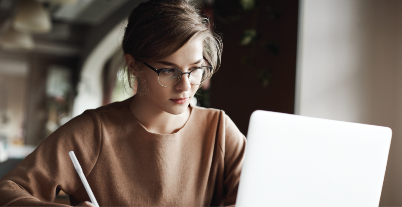 Training Delivery Should Support Multiple Learning Models Student accessing training content through a blended learning platform on a laptop